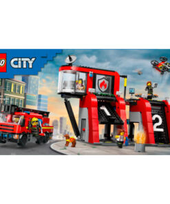 shop LEGO City Brandstation med brandbil af LEGO - online shopping tilbud rabat hos shoppetur.dk