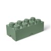 shop LEGO opbevaringskasse med 8 knopper - Grøn af Room Copenhagen - online shopping tilbud rabat hos shoppetur.dk