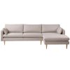 shop Living & more 3 pers. sofa med chaiselong - Malte - Sand af Living & more - online shopping tilbud rabat hos shoppetur.dk