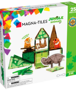 shop Magna-Tiles byggebrikker - Jungledyr og junglemønster af Magna-Tiles - online shopping tilbud rabat hos shoppetur.dk