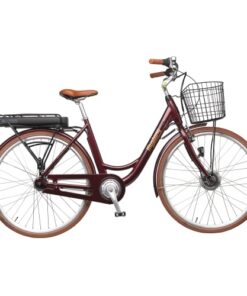 shop Mustang Dagmar Electric 28" elcykel med 7 gear - Mulberry shine af Mustang - online shopping tilbud rabat hos shoppetur.dk