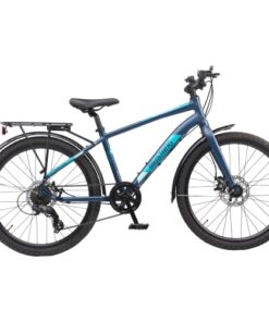 shop Mustang Vulcan TX330 24" mountainbike med 7 gear - Navy blue af Mustang - online shopping tilbud rabat hos shoppetur.dk