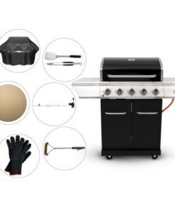 shop Nexgrill gasgrill inkl. tilbehørssæt - Gourmet 5B+ af Nexgrill - online shopping tilbud rabat hos shoppetur.dk