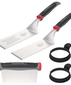 shop Nexgrill plancha tilbehørssæt - 5 dele af Nexgrill - online shopping tilbud rabat hos shoppetur.dk