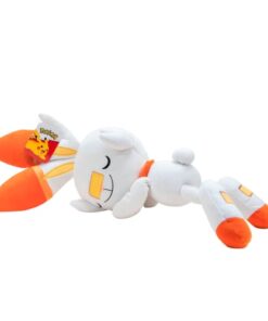 shop Pokémon bamse - Sleeping Plush - Scorbunny af Pokémon - online shopping tilbud rabat hos shoppetur.dk