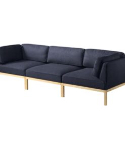 shop Thomas E. Alken modulsofa - L37 7-9-13 - 3 moduler - Blue/Tower af FDB Møbler - online shopping tilbud rabat hos shoppetur.dk