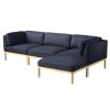 shop Thomas E. Alken modulsofa - L37 7-9-13 - 4 moduler - Blue/Tower af FDB Møbler - online shopping tilbud rabat hos shoppetur.dk