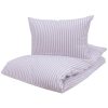 shop Turiform sengesæt - Hedda - Lilla/Hvid af Turiform - online shopping tilbud rabat hos shoppetur.dk