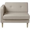 shop Unit10 sofamodul - Firhøj - Venstremodul - Beige/natur af FDB Møbler - online shopping tilbud rabat hos shoppetur.dk