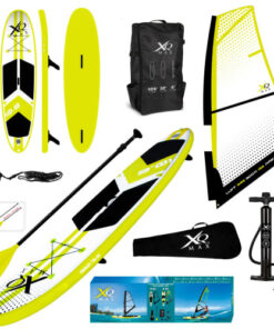 shop XQ Max Sail SUP board - Hvid/lime af XQ Max - online shopping tilbud rabat hos shoppetur.dk