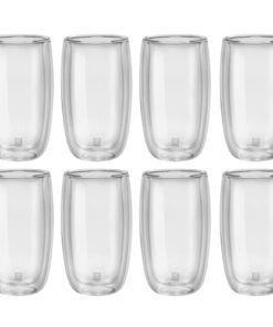 shop Zwilling dobbeltvæggede latteglas - 8 stk af Zwilling - online shopping tilbud rabat hos shoppetur.dk