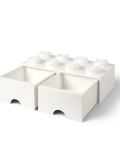 shop LEGO opbevaringskasse med 2 skuffer - Hvid af Room Copenhagen - online shopping tilbud rabat hos shoppetur.dk