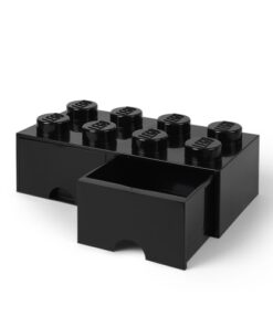 shop LEGO opbevaringskasse med 2 skuffer - Sort af Room Copenhagen - online shopping tilbud rabat hos shoppetur.dk