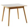 shop Poul M. Volther spisebord - C35A - Eg/grå linoleum af FDB Møbler - online shopping tilbud rabat hos shoppetur.dk