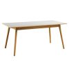 shop Poul M. Volther spisebord - C35B - Eg/grå linoleum af FDB Møbler - online shopping tilbud rabat hos shoppetur.dk