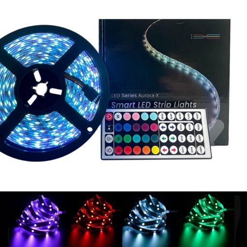 LED Strip lyskæde 10 meter m/Bluetooth