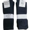 Sorte strømper - 10 par - billigt køb tilbud online shopping