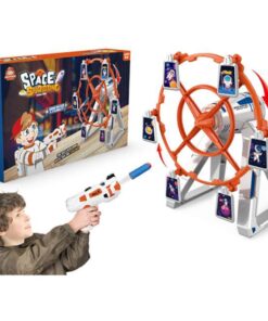 Space Shooting Pistol inkl. roterende scoretavle billigt køb tilbud online shopping