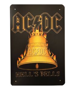 Metalskilt - AC/DC billigt køb tilbud online shopping