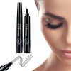 Øjenbrynsblyant - 4-punkts - til optegning af Bryn - billigt køb tilbud online shopping