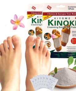 Kinoki Detox Fodplastre - 5 dages kur (10 stk. pakke) billigt køb tilbud online shopping