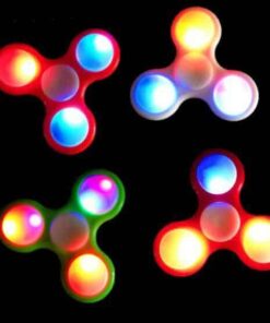 Fidget Spinner med LED Lys billigt køb tilbud online shopping