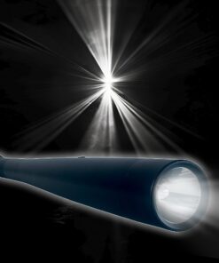 Kraftig lommelygte 1.000 Lumen - Aluminiumslegering - baseball design - billigt køb tilbud online shopping