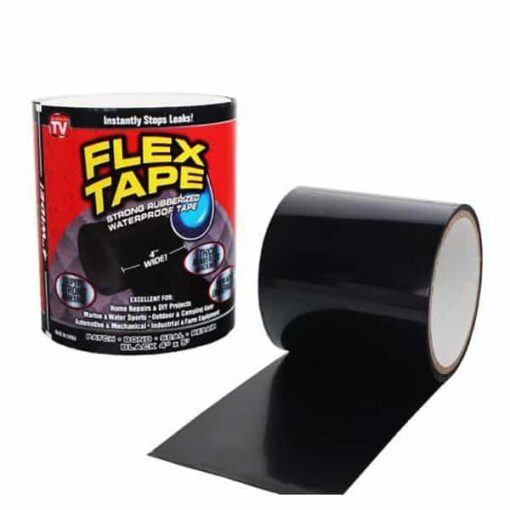 Flex Tape - stærk vandtæt gummi tape (10 cm. x 1.5m) billigt køb tilbud online shopping