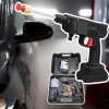 Højtryksrenser transportabel 7 bar/101 PSI - m/batteri 200W inkl. oplader og fin kuffert billigt køb tilbud online shopping