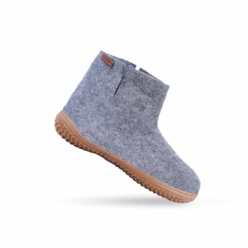 Uldstøvle (100% ren uld) - Model Denim m/Gummisål - Dansk Design fra SHUS billigt køb tilbud online shopping