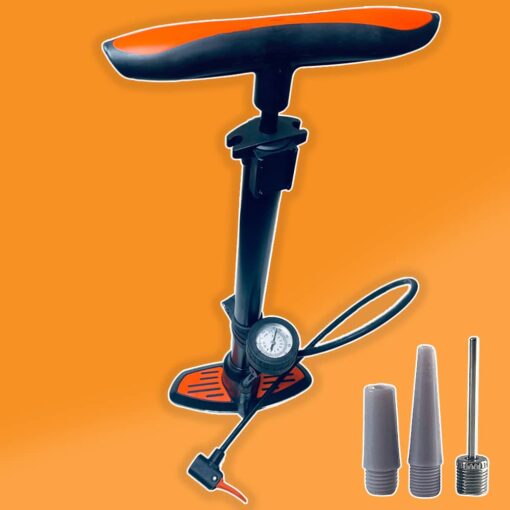 Cykelpumpe Deluxe: 11 bar/160 PSI med Integreret Manometer billigt køb tilbud online shopping