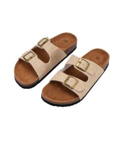 Klassiske sandaler til kvinder - beige - billigt køb tilbud online shopping