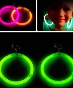 Øreringe - Selvlysende glow stick billigt køb tilbud online shopping