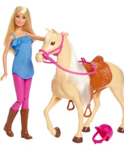 shop Barbie dukke og hest af Barbie - online shopping tilbud rabat hos shoppetur.dk