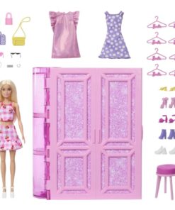 shop Barbie klædeskab - Fashion Fun af Barbie - online shopping tilbud rabat hos shoppetur.dk