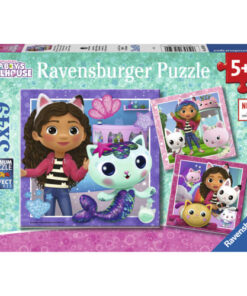 shop Gabby's Dollhouse puslespil af Ravensburger - online shopping tilbud rabat hos shoppetur.dk