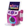shop Karaokemaskine med 2 mikrofoner - Pink af  - online shopping tilbud rabat hos shoppetur.dk