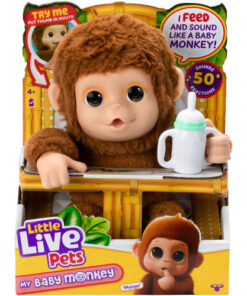 shop Little Live Pets - My Baby Monkey af Little Live Pets - online shopping tilbud rabat hos shoppetur.dk