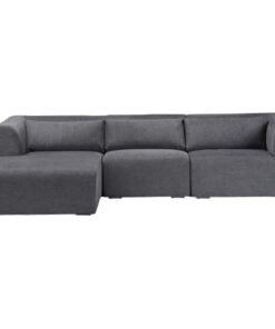 shop Living & more 3 pers. modulsofa med chaiselong - Karl - Grå af Living & more - online shopping tilbud rabat hos shoppetur.dk