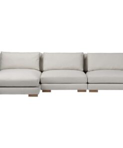 shop Living & more 3 pers. modulsofa med chaiselong - Storm - Sand af Living & more - online shopping tilbud rabat hos shoppetur.dk