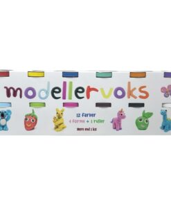 shop Modellervoks - 1 kg - 12 bøtter á 85 g af  - online shopping tilbud rabat hos shoppetur.dk