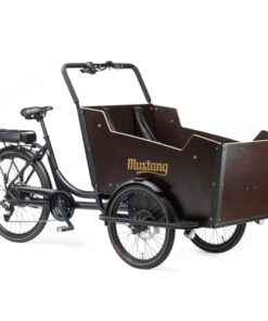 shop Mustang Cargo Electric 26" el-ladcykel med 9 gear - Black af Mustang - online shopping tilbud rabat hos shoppetur.dk