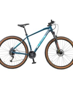 shop Mustang Vulcan TX990 29" mountainbike med 11 gear - Blå/grøn af Mustang - online shopping tilbud rabat hos shoppetur.dk