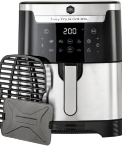 shop OBH Nordica airfryer - Easy Fry & Grill - XXL 2 in 1 - Sølv af OBH Nordica - online shopping tilbud rabat hos shoppetur.dk