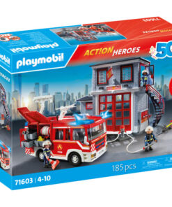 shop Playmobil Action Heroes brandstation - 50 års jubilæumsudgave af Playmobil - online shopping tilbud rabat hos shoppetur.dk