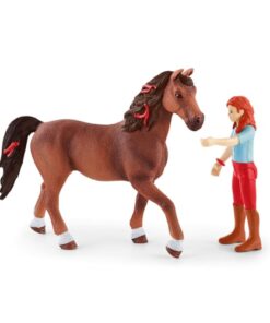 shop Schleich hest med rytter - Hannah og Cayenne af Schleich - online shopping tilbud rabat hos shoppetur.dk