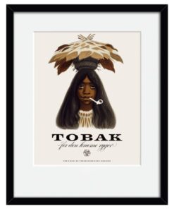 shop Tobakspigen plakat i ramme - af Aage Sikker Hansen af Hoei Denmark - online shopping tilbud rabat hos shoppetur.dk