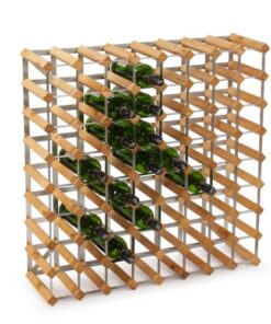 shop Traditional Wine Racks vinreol - Bejdset fyrretræ af Traditional Wine Racks - online shopping tilbud rabat hos shoppetur.dk