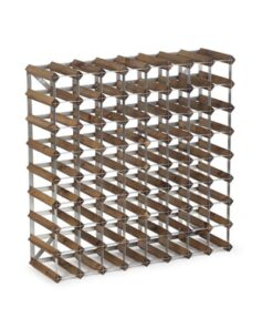 shop Traditional Wine Racks vinreol - Bejdset fyrretræ af Traditional Wine Racks - online shopping tilbud rabat hos shoppetur.dk