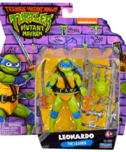 shop Turtles Mutant Mayhem figur - Leonardo af Turtles - online shopping tilbud rabat hos shoppetur.dk